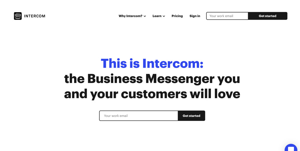 intercom - startup tools