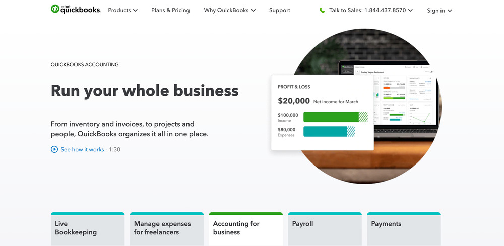 quickbooks - startup tools